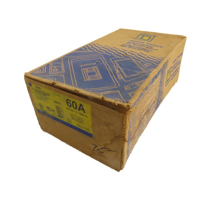 Square D H362 60A Fusible Heavy Duty Safety Disconnect Switch 600V NEW