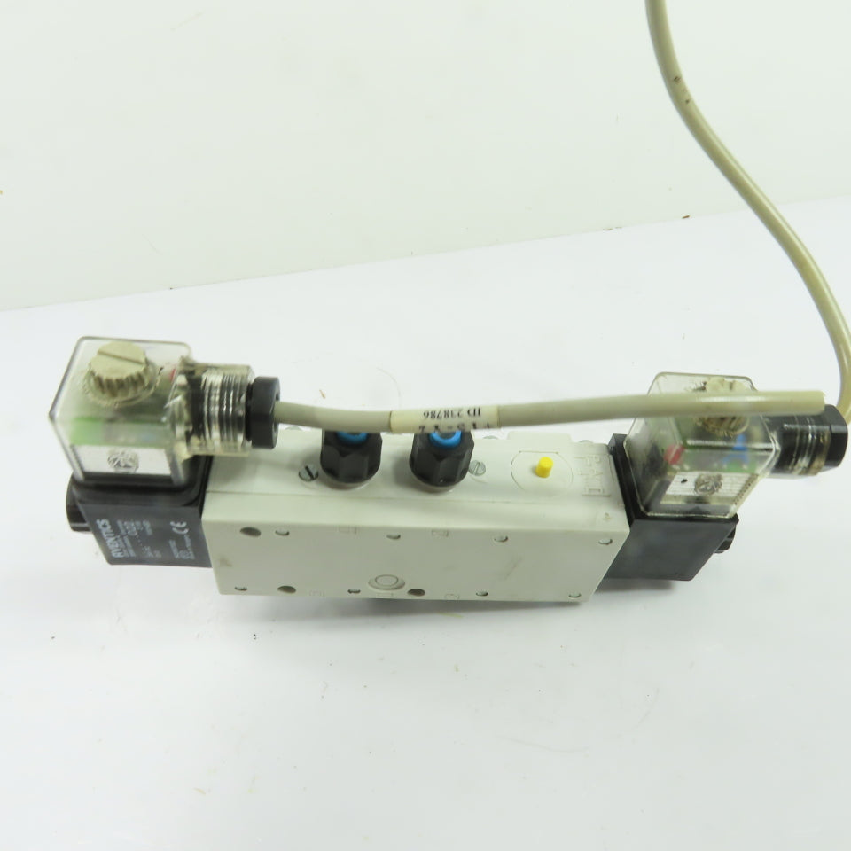 Aventics 572-741-042-0 Solenoid Directional Control Valve 24VDC 145PSI