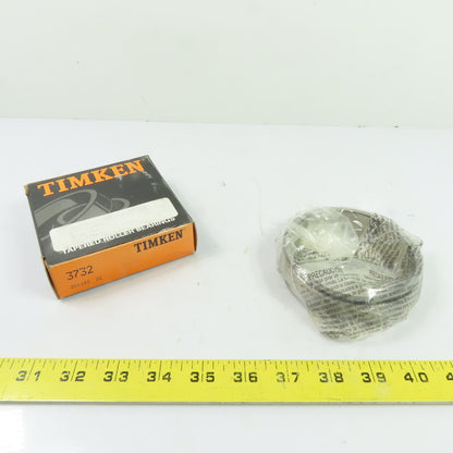 Timken 3732 Tapered Roller Bearing Cup 3-7/8" OD