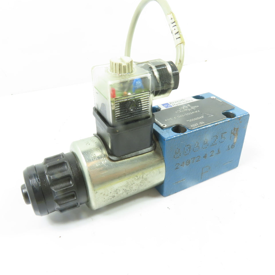 Rexroth R900550062 4WE 6 D62/EG24NK4 Hydraulic Directional Control Valve 24VDC