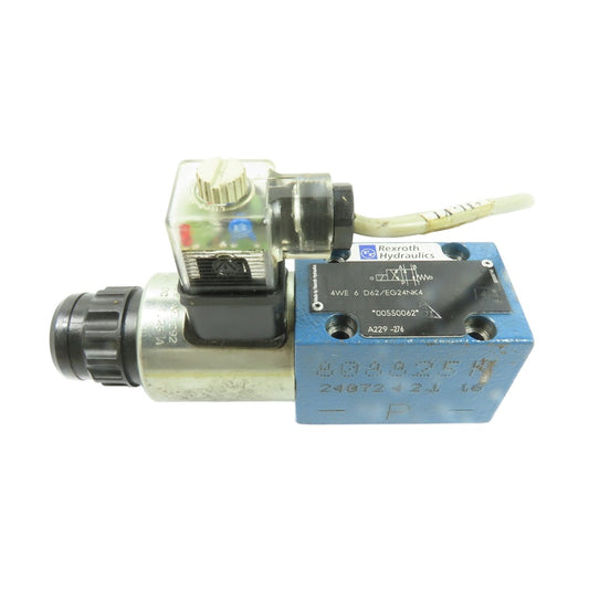 Rexroth R900550062 4WE 6 D62/EG24NK4 Hydraulic Directional Control Valve 24VDC