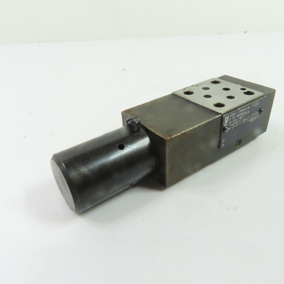 Hartmann + Lämmle D40-4-30MZ-3237P Hydraulic Pressure Regulator Valve