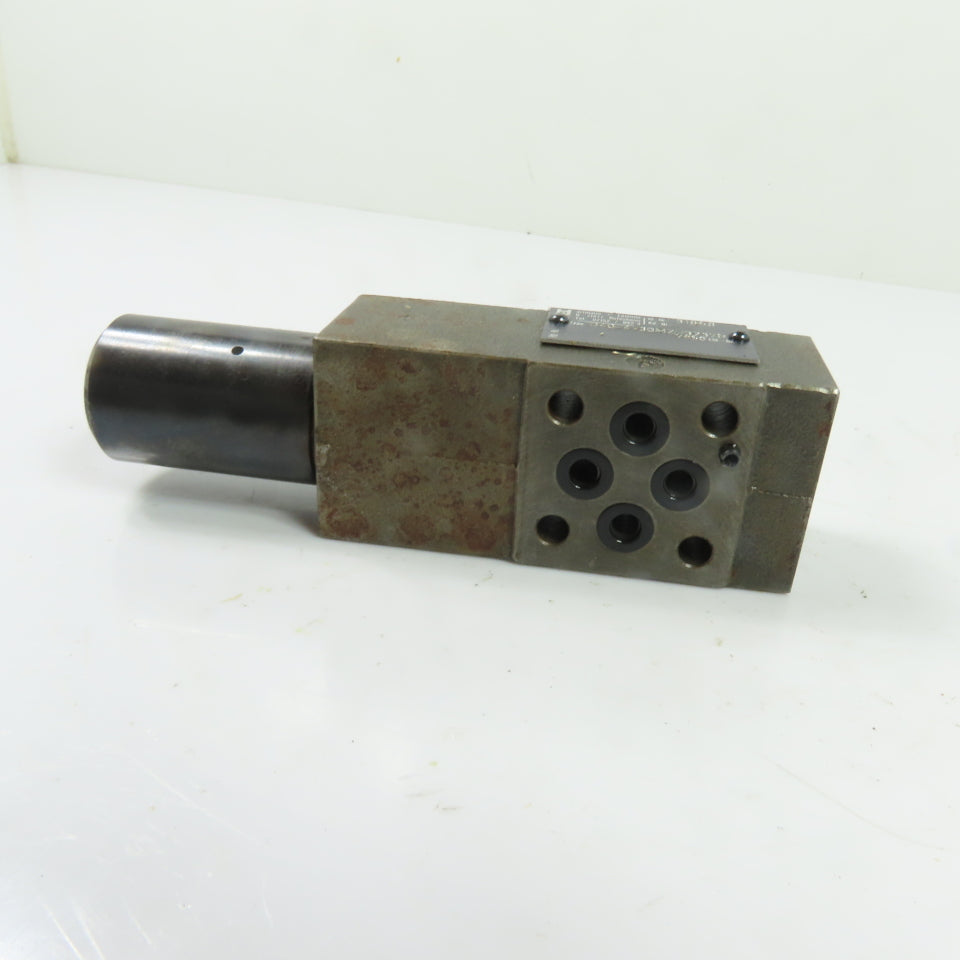 Hartmann + Lämmle D40-4-30MZ-3237P Hydraulic Pressure Regulator Valve