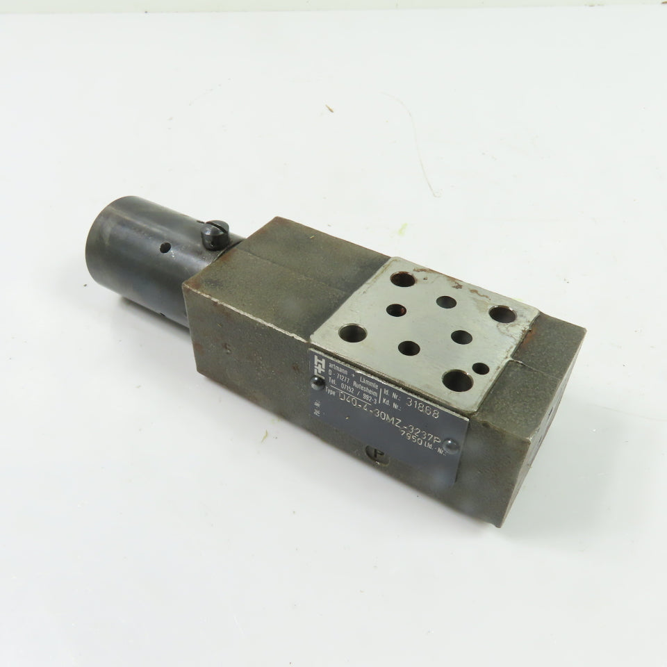 Hartmann + Lämmle D40-4-30MZ-3237P Hydraulic Pressure Regulator Valve