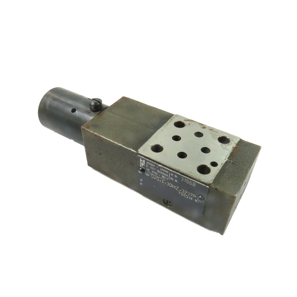 Hartmann + Lämmle D40-4-30MZ-3237P Hydraulic Pressure Regulator Valve