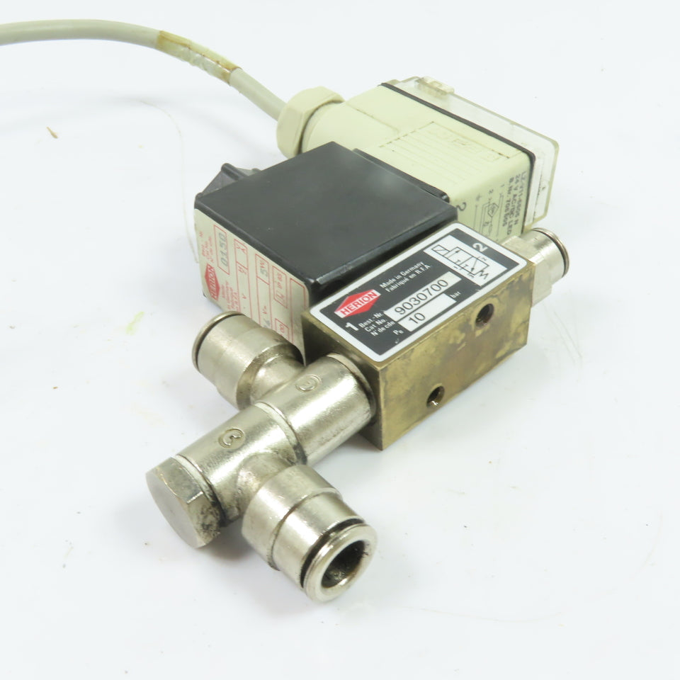 Herion 0150 9030700 Pneumatic Solenoid Valve 24VDC 10Bar