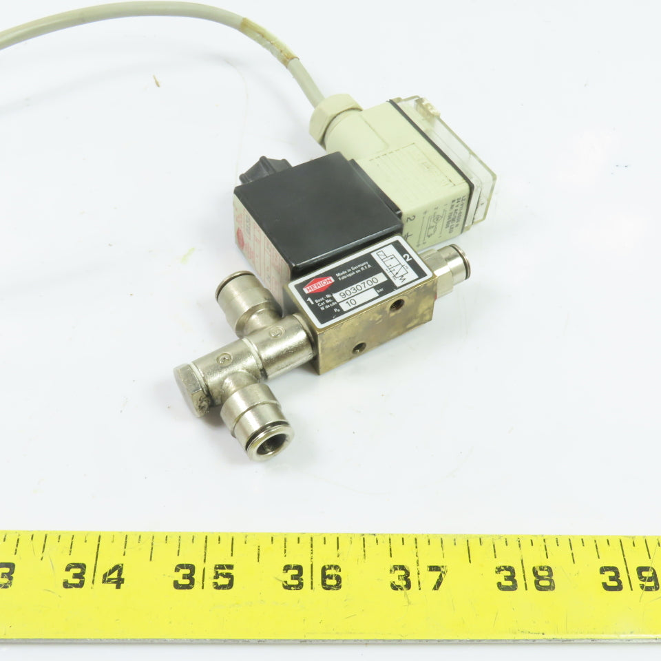 Herion 0150 9030700 Pneumatic Solenoid Valve 24VDC 10Bar