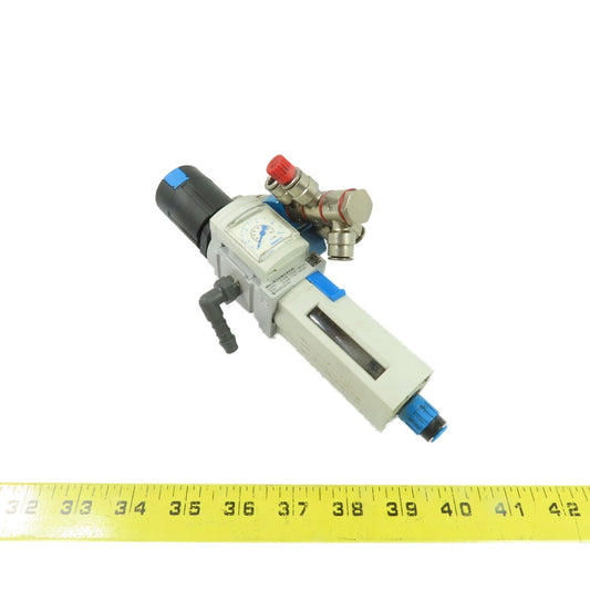 Festo 543083 MS4-LFR-1/4-D6-E-R-H-AS Pneumatic Air Filter Regulator 180PSI