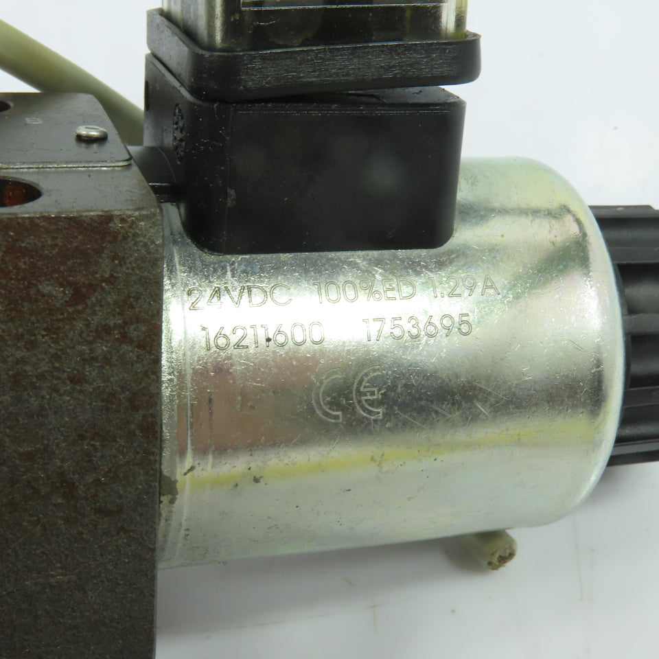 Voith THL.1500701010 WE01-6P100E24/OHN NG6 4/2-Way Hydraulic Valve 24VDC 350Bar