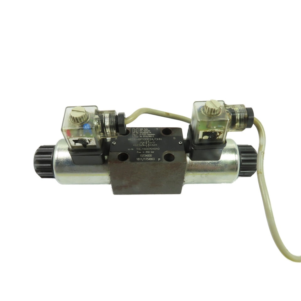Voith THL.1500701010 WE01-6P100E24/OHN NG6 4/2-Way Hydraulic Valve 24VDC 350Bar