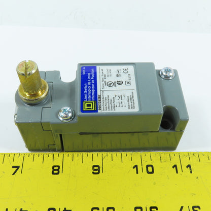Square D 9007C62B2 2-Pole Side Rotary Limit Switch 600V