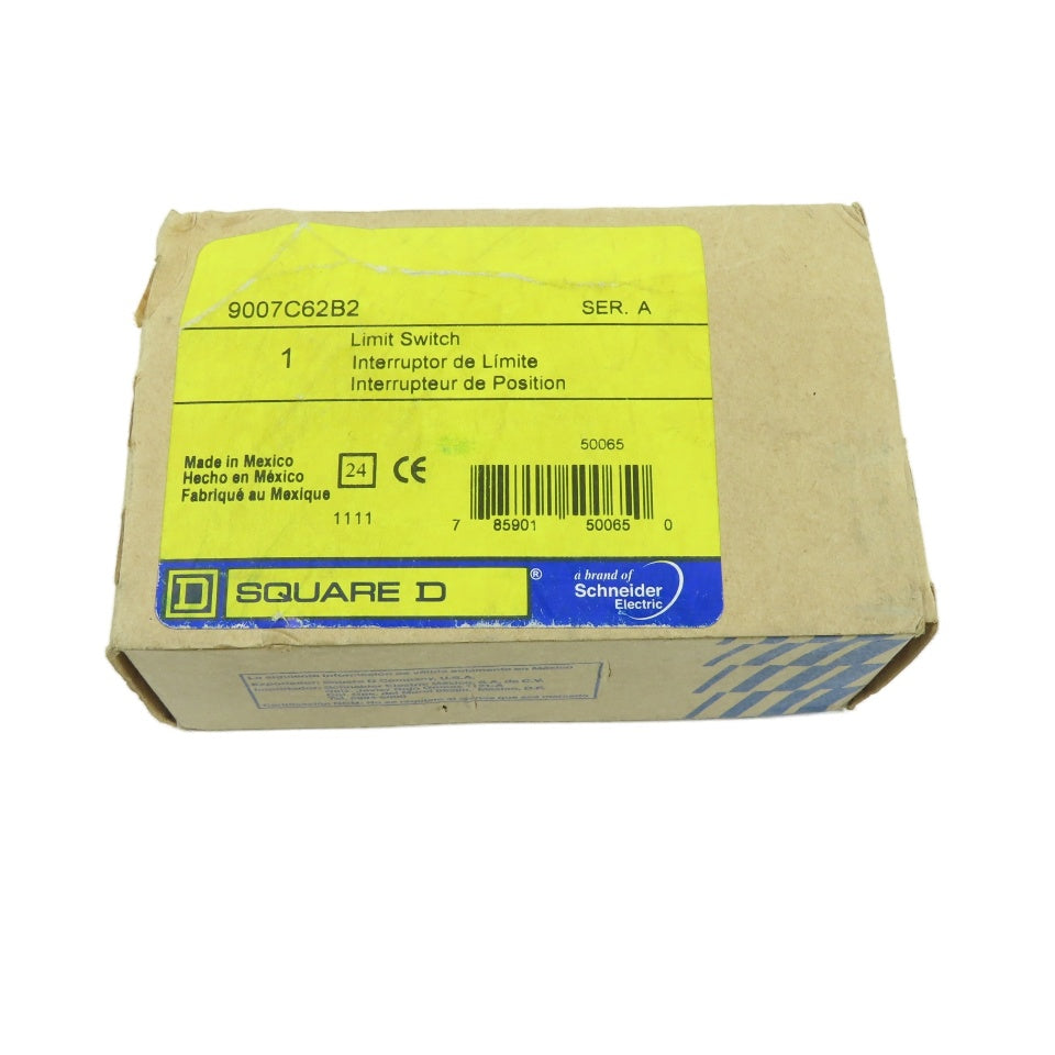 Square D 9007C62B2 2-Pole Side Rotary Limit Switch 600V