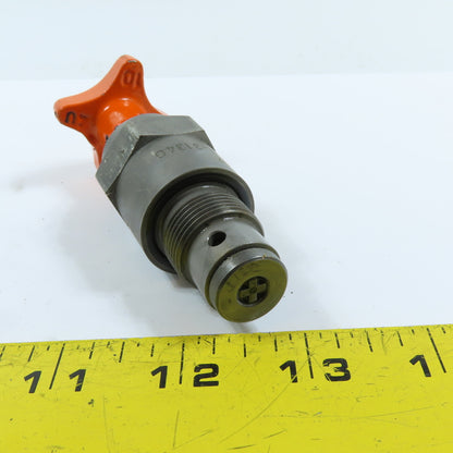 CNC Laser Manual Adjustable Hydraulic Relief Valve Cartridge