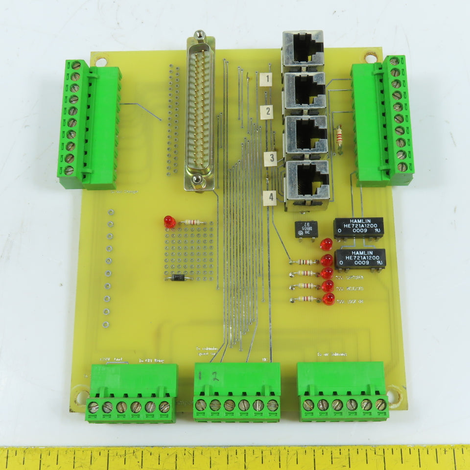 Robotic Tool Changer Interface Relay PCB 24VDC Onsrud 72C10