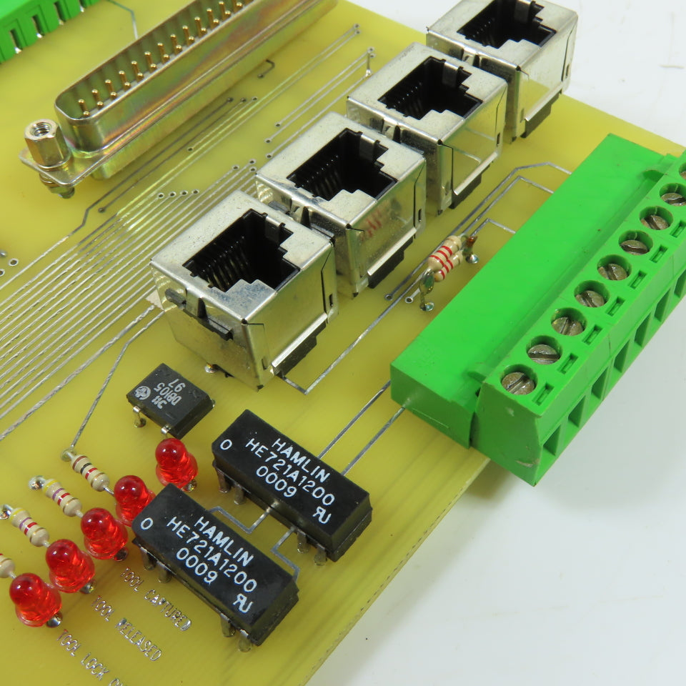 Robotic Tool Changer Interface Relay PCB 24VDC Onsrud 72C10