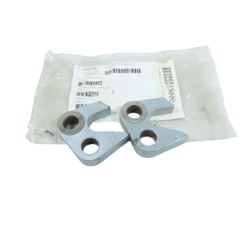 Clyde Bergemann BE-765 Soot Blower Latch Valve Hooks Lot Of 2