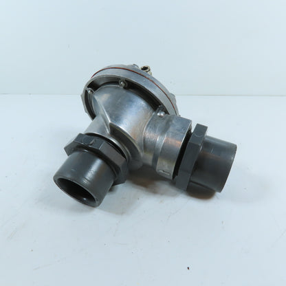 Buschjost 8494126.0000 1-1/2" NPT Air Pressure Actuated 2-Way Diaphragm Valve