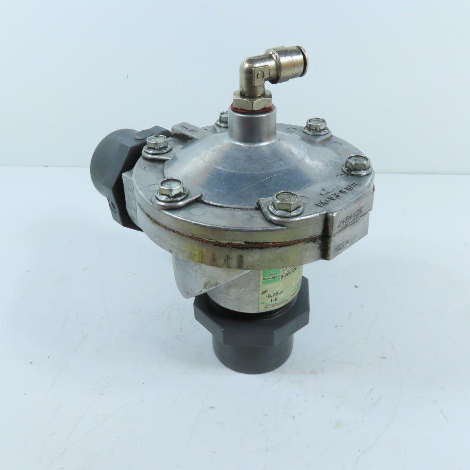 Buschjost 8494126.0000 1-1/2" NPT Air Pressure Actuated 2-Way Diaphragm Valve