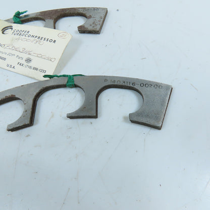 Joy P1403116-00100 Centrifugal Compressor Half Shim Lot Of 8