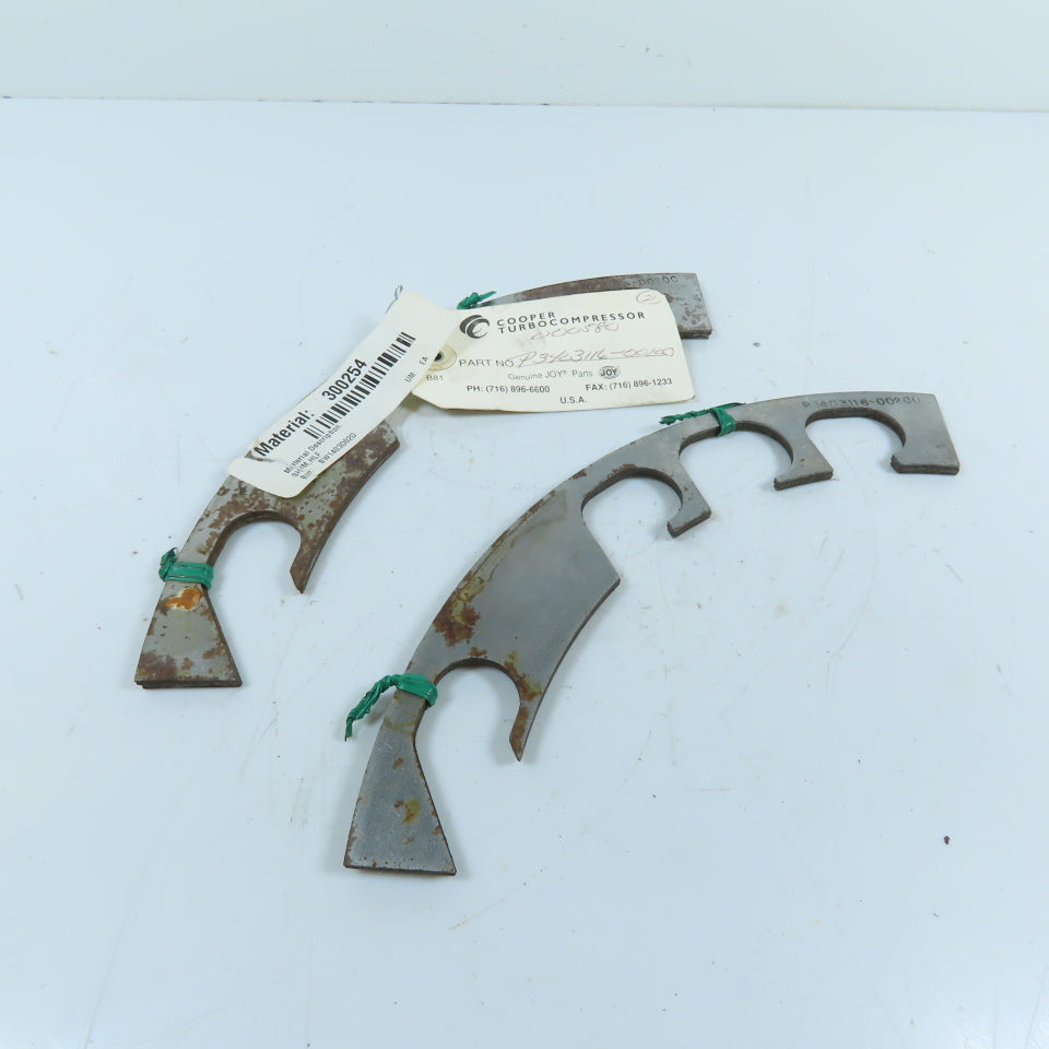 Joy P1403116-00100 Centrifugal Compressor Half Shim Lot Of 8