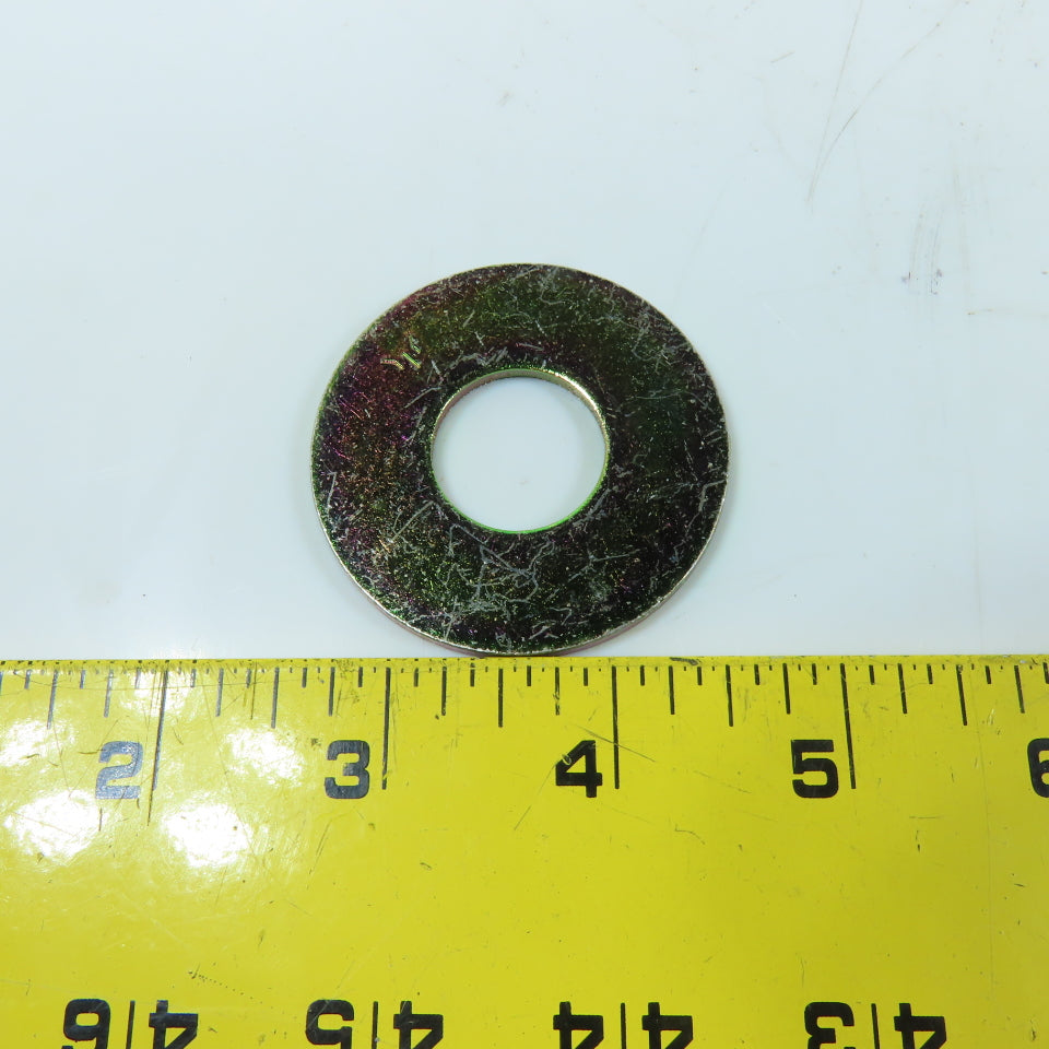3/4" USS Flat Fender Washers Zinc Plated 2" OD Lot Of 10