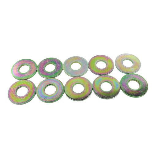 3/4" USS Flat Fender Washers Zinc Plated 2" OD Lot Of 10
