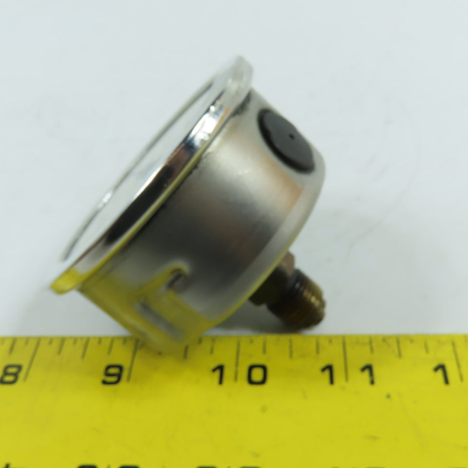 IMT 0-250 Bar 3/8" NPT Back Mount Pressure Gauge Oil Filled