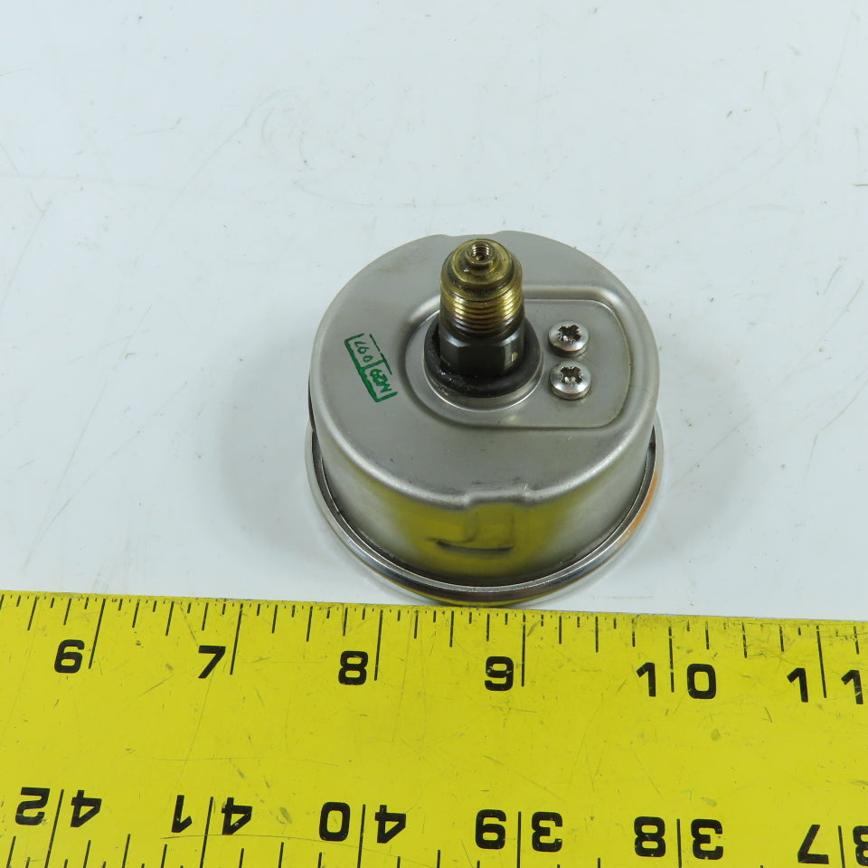 IMT 0-250 Bar 3/8" NPT Back Mount Pressure Gauge Oil Filled