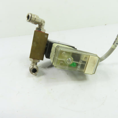 Herion 0150 9000800 Pneumatic Air Solenoid Valve 24VDC 8 Bar Max