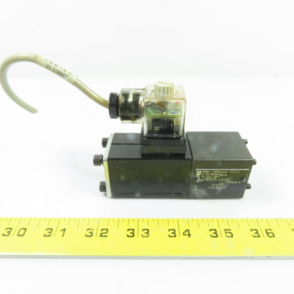 Hartmann + Lämmle 13354 WE03-4M100 Hydraulic Directional Solenoid Valve 24VDC
