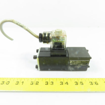 Hartmann + Lämmle 13354 WE03-4M100 Hydraulic Directional Solenoid Valve 24VDC