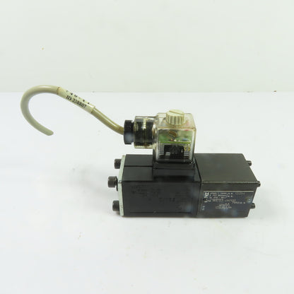 Hartmann + Lämmle 13354 WE03-4M100 Hydraulic Directional Solenoid Valve 24VDC