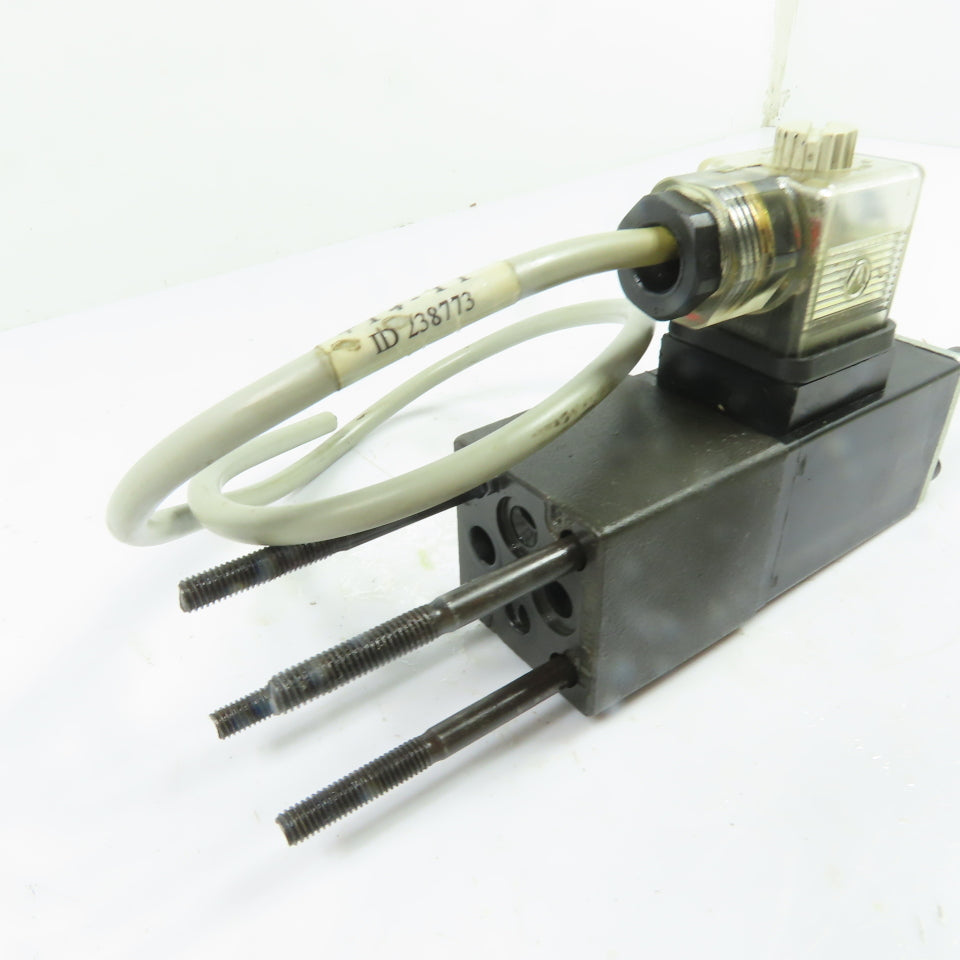 Hartmann + Lämmle 13573 WE58-4M1290 Hydraulic Directional Control Valve 24V