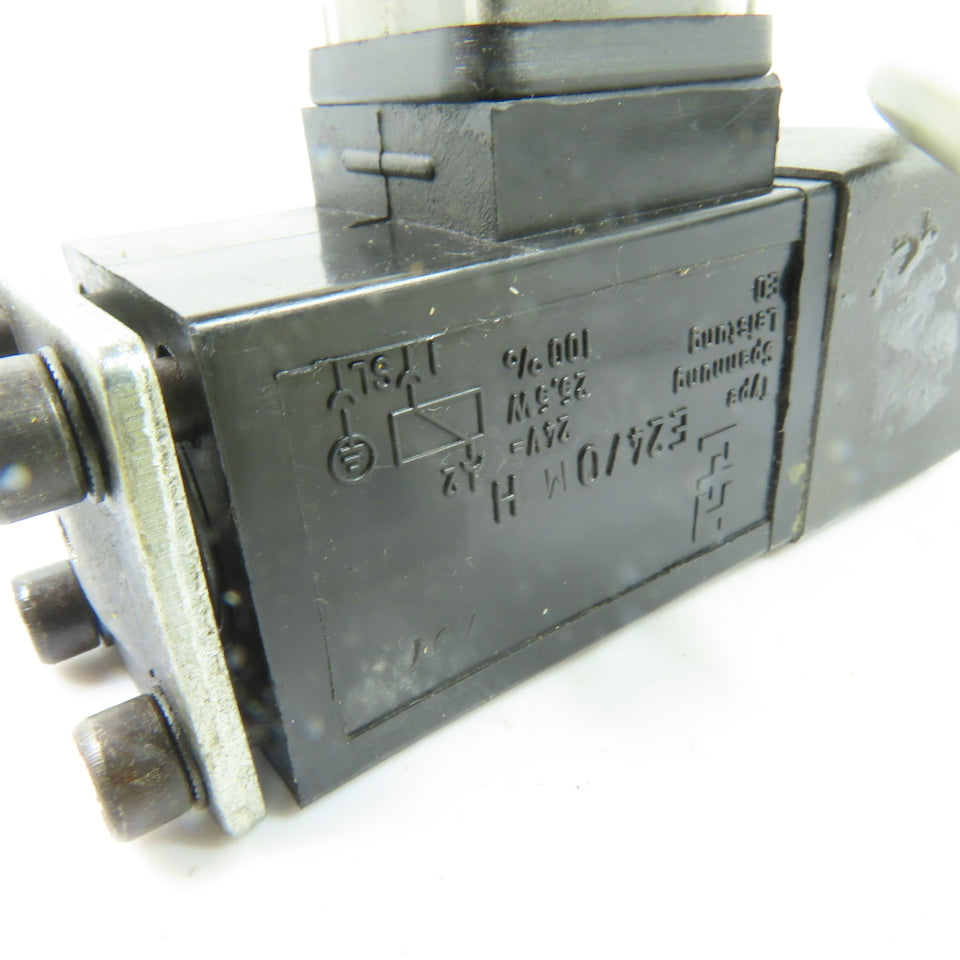 Hartmann + Lämmle 13573 WE58-4M1290 Hydraulic Directional Control Valve 24V