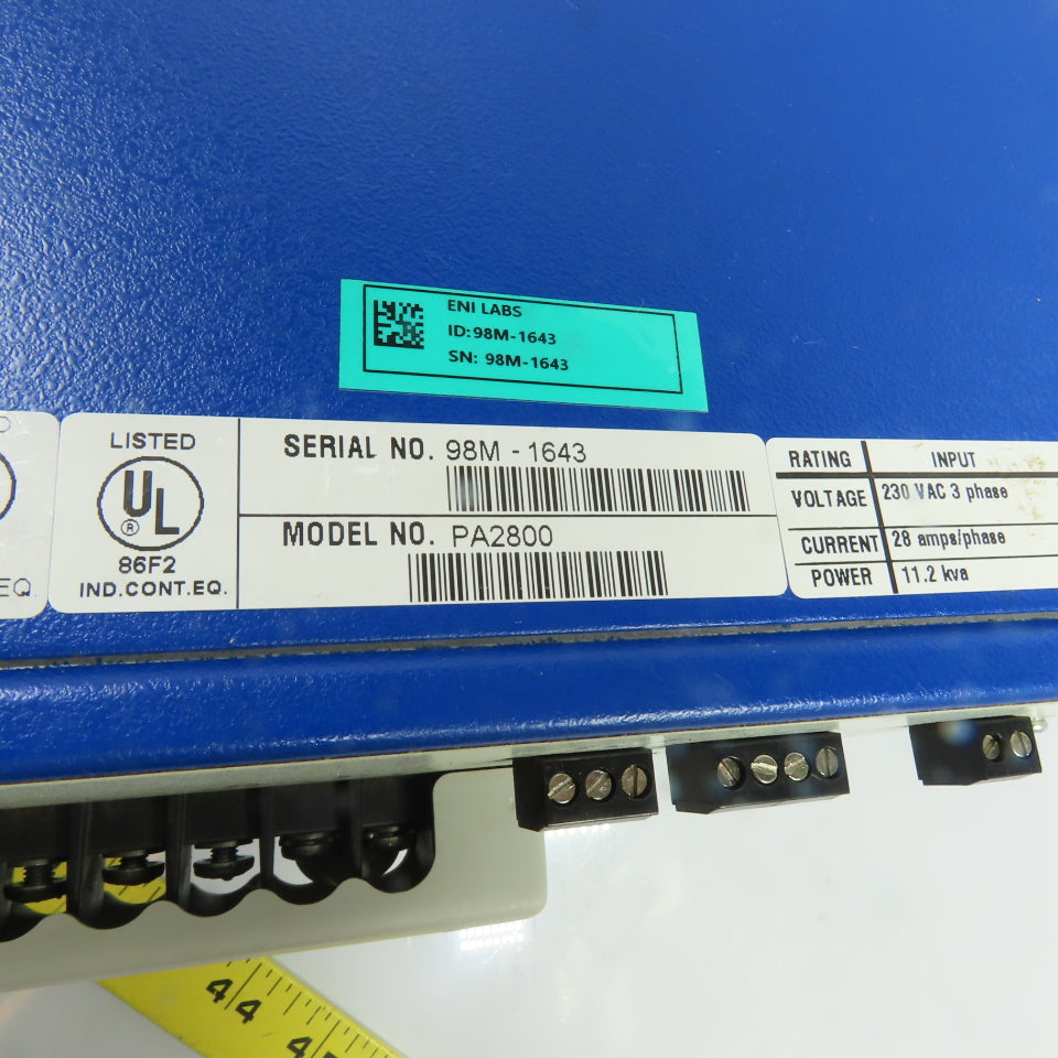 Kollmorgen PA2800 Servostar 28A 3Ph Servo Power Supply 230VAC In 310VDC Out