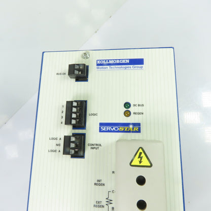 Kollmorgen PA2800 Servostar 28A 3Ph Servo Power Supply 230VAC In 310VDC Out
