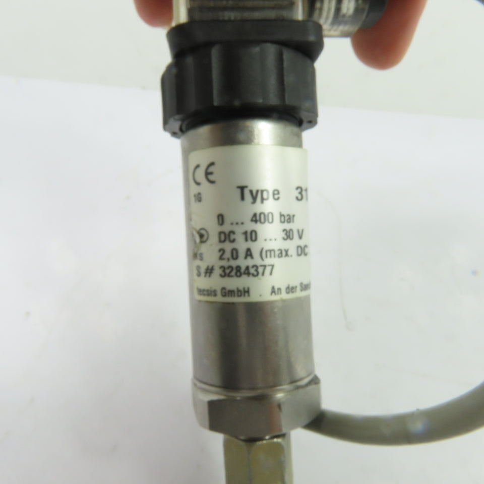 tecsis 3131.086.411 Electronic Pressure Switch 0-400 Bar DC 10-30V