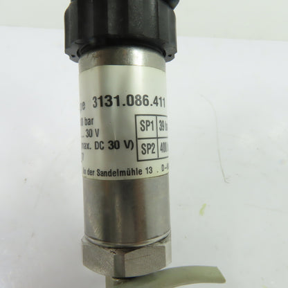 tecsis 3131.086.411 Electronic Pressure Switch 0-400 Bar DC 10-30V