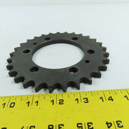 ANSI #50 Single Row 29 Tooth Flanged Chain Sprocket 6-1/8" OD