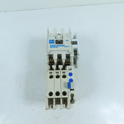 Cutler-Hammer AE16FN0 32A 3-Pole Contactor w/Overload Relay 110/120V Coil