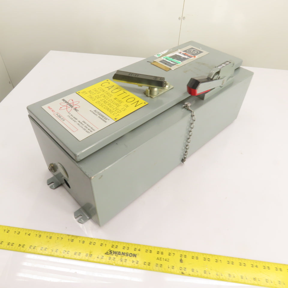 Allen-Bradley 512-M/A15465 Combination Motor Starter Disconnect 600V 3Ph