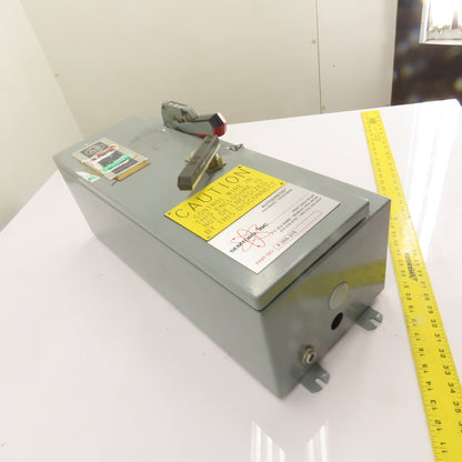 Allen-Bradley 512-M/A15465 Combination Motor Starter Disconnect 600V 3Ph