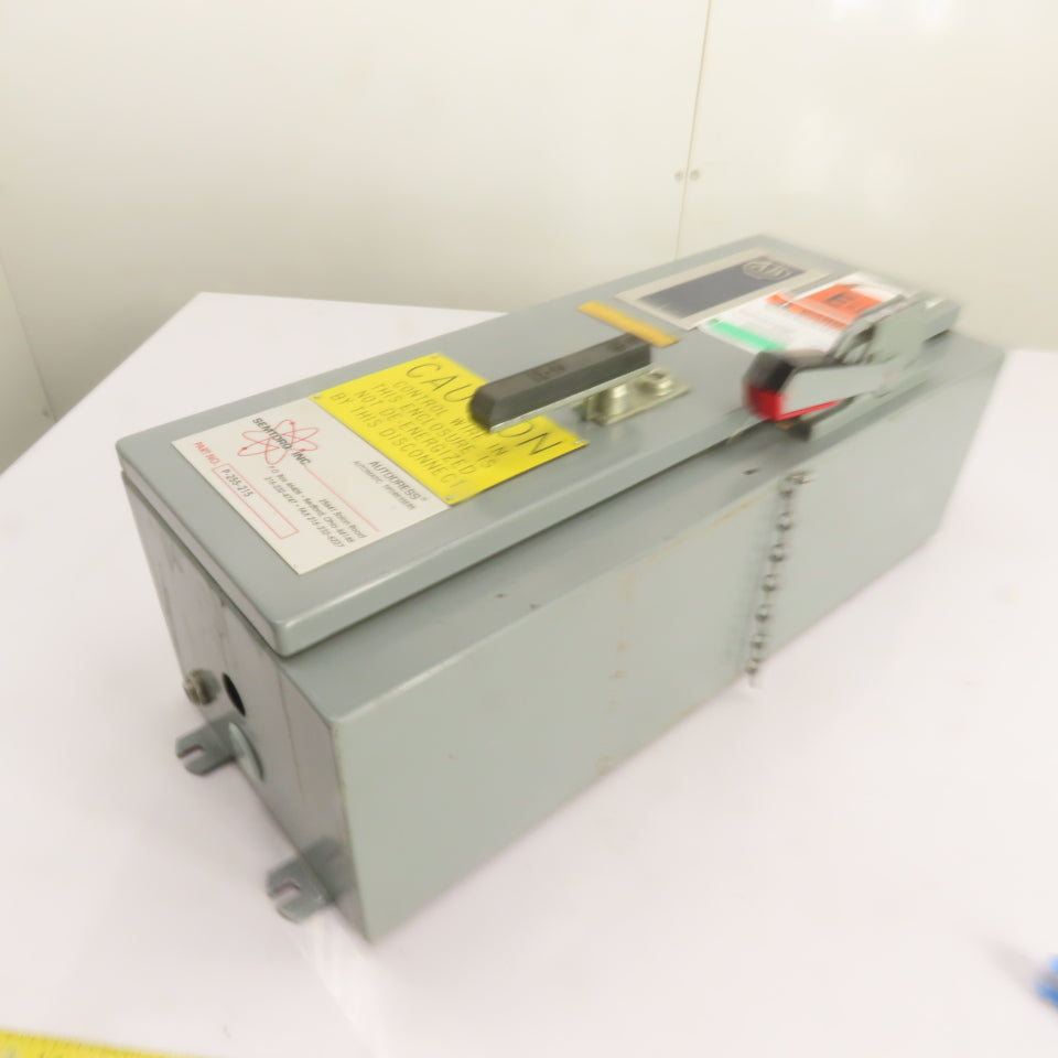 Allen-Bradley 512-M/A15466 Combination Motor Starter Disconnect 600V 3Ph