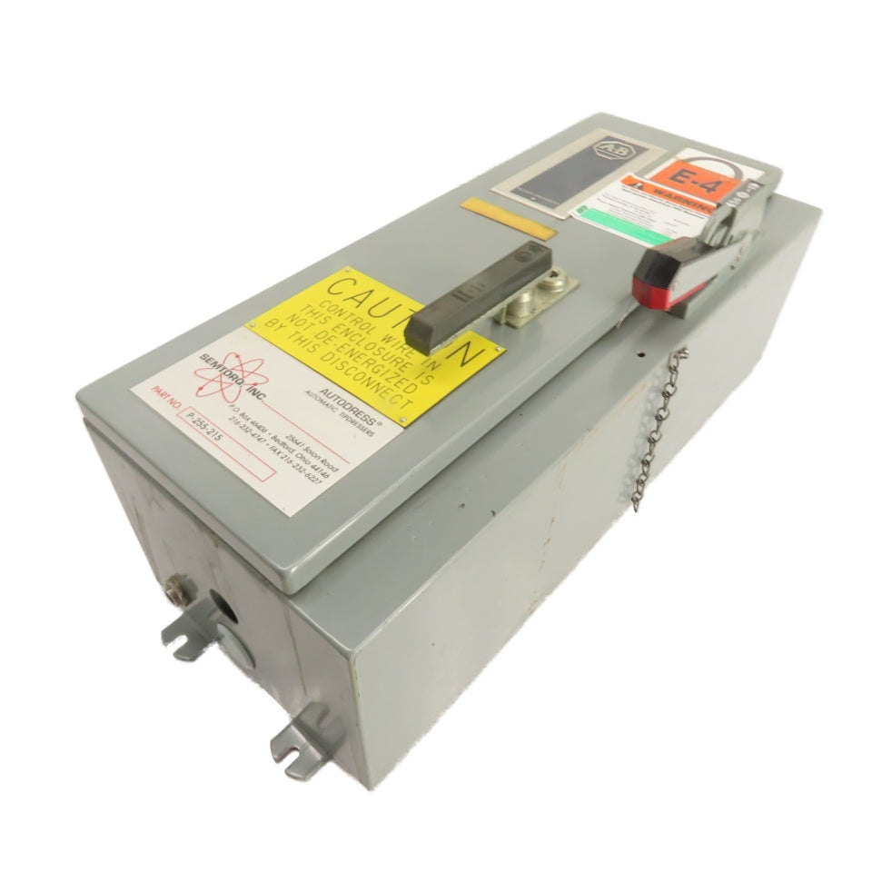 Allen-Bradley 512-M/A15466 Combination Motor Starter Disconnect 600V 3Ph