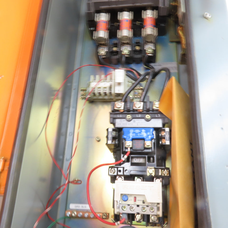Allen-Bradley 512-M/A15464 Fusible Combination Motor Starter Disconnect 600V 3Ph