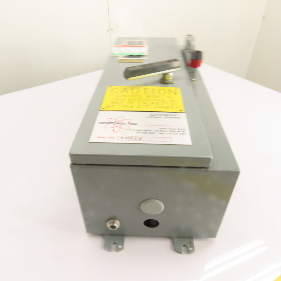 Allen-Bradley 512-M/A15464 Fusible Combination Motor Starter Disconnect 600V 3Ph