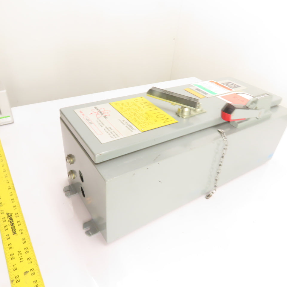 Allen-Bradley 512-M/A17369 Motor Starter Fusible Disconnect Switch 600V 3Ph