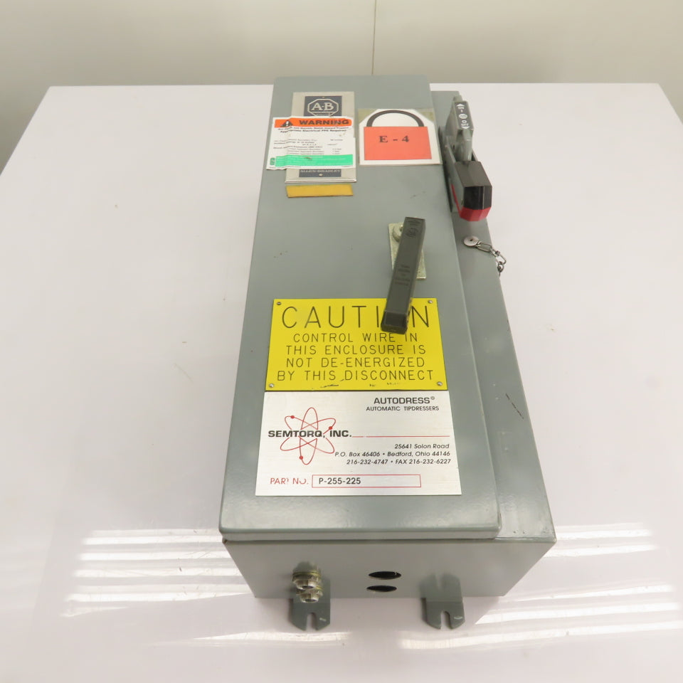 Allen-Bradley 512-M/A17369 Motor Starter Fusible Disconnect Switch 600V 3Ph