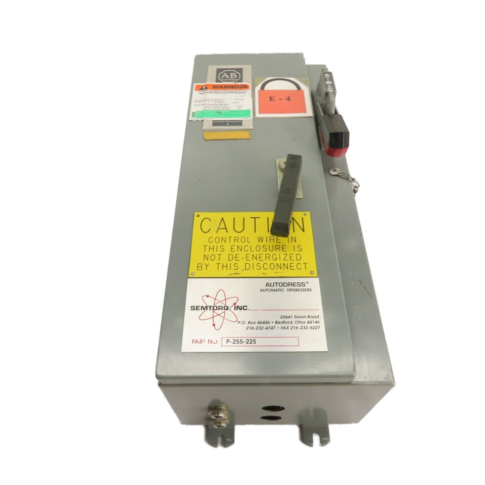 Allen-Bradley 512-M/A17369 Motor Starter Fusible Disconnect Switch 600V 3Ph