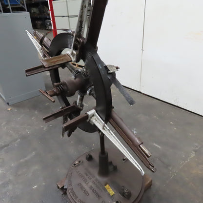 F.J. Littell 3001 No. 3 Press Feed Automatic Centering Reel Uncoiler 300 lb.